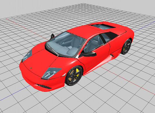 Wikitude 3D Encoderでの自動車モデルのレンダリング
